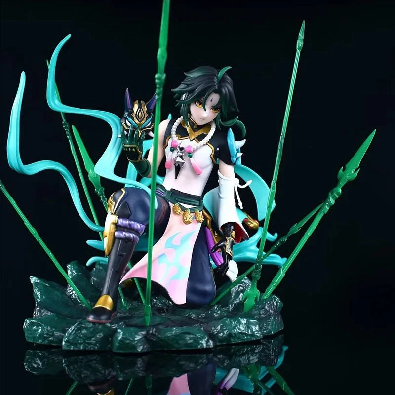Genshin Impact XIAO GK Statue PVC Animation Figure Collection Model Doll Christmas Gift