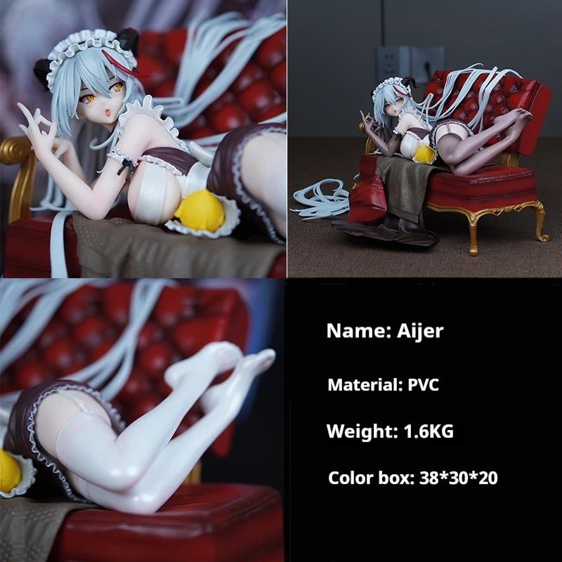 Anime Maid Egil Bihai Route Peripheral Figurines Models Ornaments Children'S Birthday Gifts