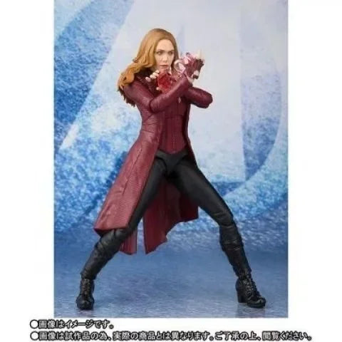 Bandai Shf Avengers 4 Avengers 4 Scarlet Witch Soul Limit Scarlet Figure Model