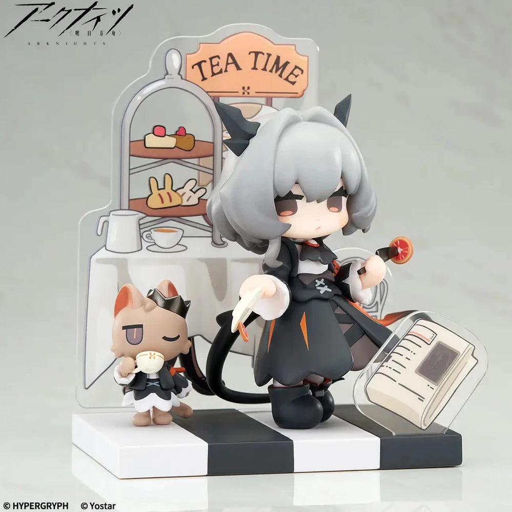 Original NEW APEX-TOYS Arknights Would You Like Dessert? Miniseries Ch'en & Talulah 10.5cm Nice Collectible Anime Ornament Toys