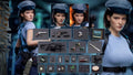 Police Forces Jill Action Figure Resident Scale Special Blue Uniform Complete Set Collectible Model  Adult Collectors Gift