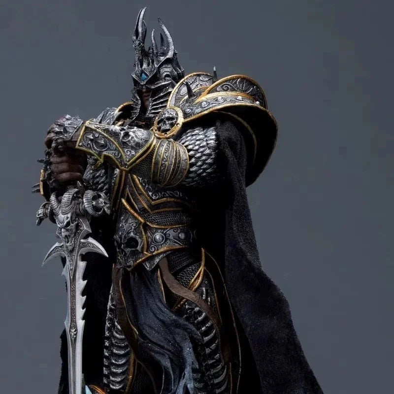 Tyctoys New Genuine Titan Toys Arthas Prince Dead King Frost Knight Tt001 1/12 Action Figure 6inch Full Set Model Toys Gifts