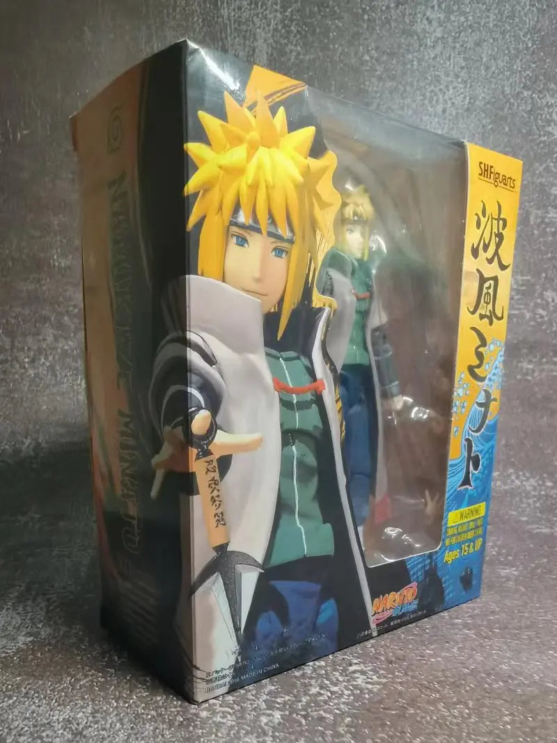 SHF Съчленени 15 см Наруто Саске Намиказе Минато Екшън Фигурки Играчки
