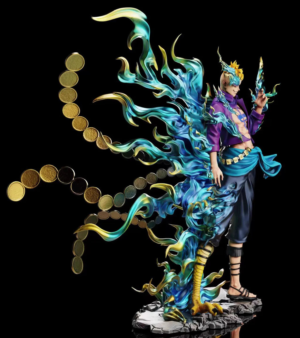 33CM One Piece Figur Marco PVC Zimmer Dekoratives Geschenk Modell Anime Peripherie Charakter Sammlung Geburtstagsgeschenk Kinderspielzeug