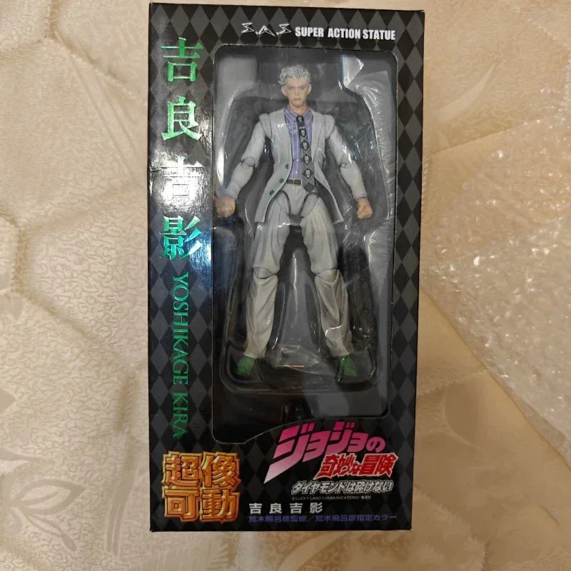 15cm Anime jojo bizarre adventure Kujo Jotaro Dio Brando Diavolo Bruno Bucciarati Leone Abbacchio Jolyne Cujoh Action Figure