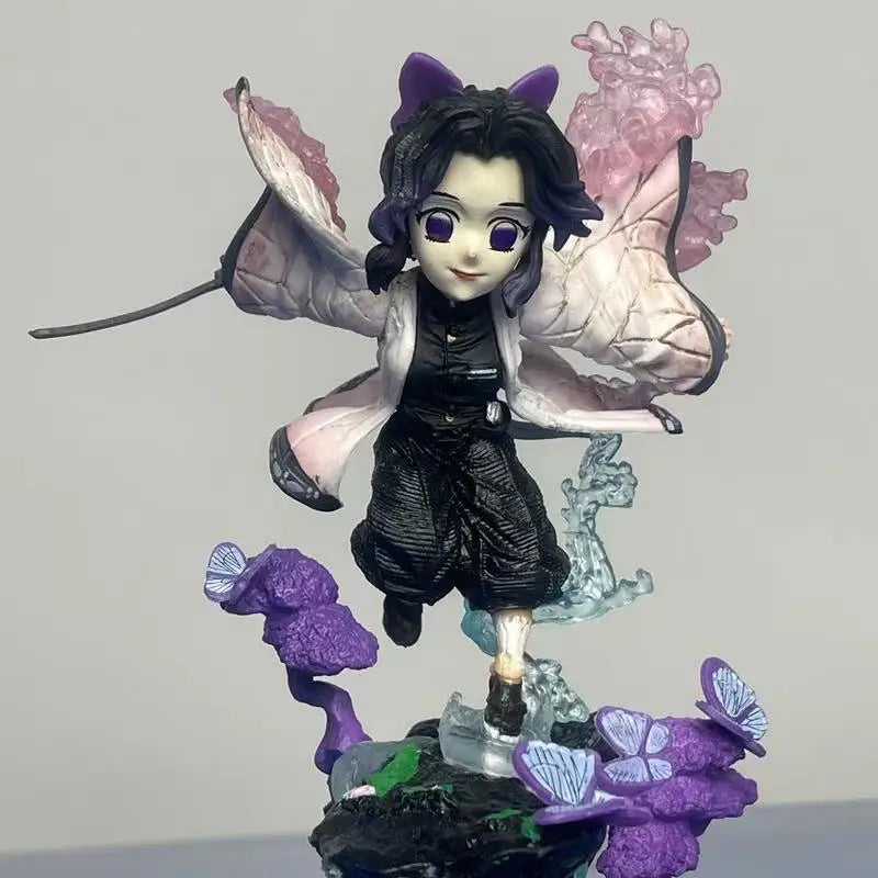 Hot 8-10CM Anime Demon Slayer Figure Kamado Tanjirou Agatsuma Zenitsu Nezuko Action Toy Warrior PVC Model Collectibl Toy Gifts