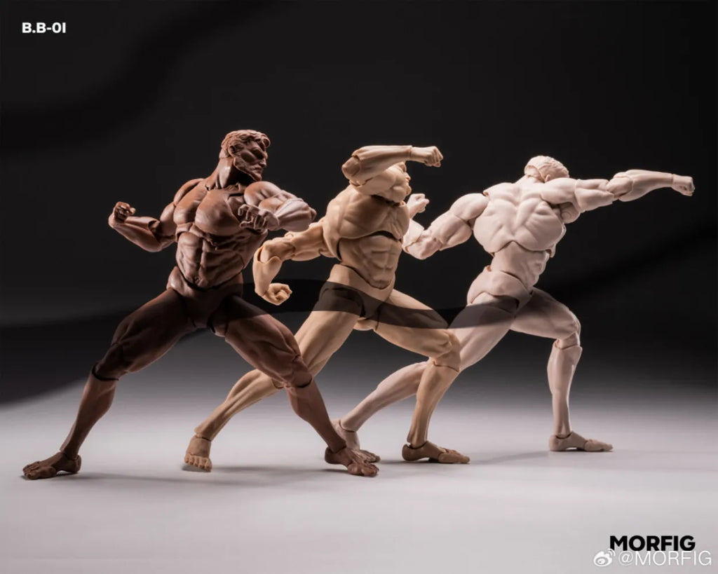 In Stock INART MORFIG Blank Male Body 1/12 Action Figure(BlankBody-01) Movability Model Toys QUEEN STUDIOS WF