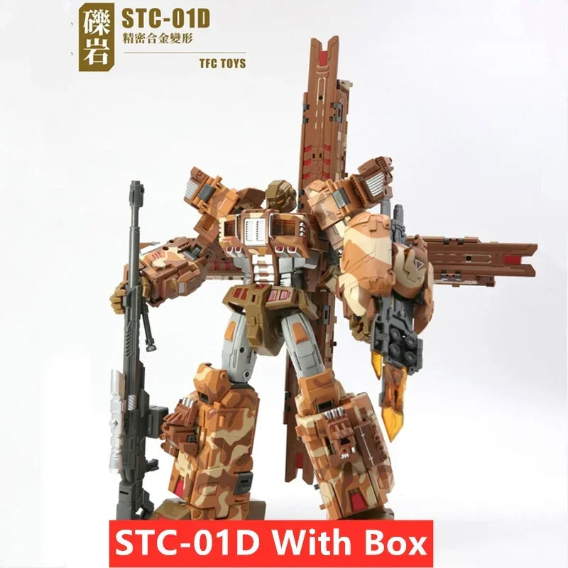 TFC-TOYBOT OF TOYS ICE The WOLF STC-01P STC01P STC01D, Box Deformed Toy, STC01D