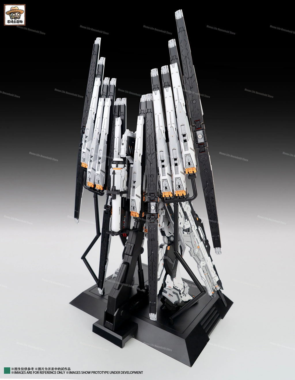 New NONGCHENGZHU 1/100 MG RX-93 v GK Assembly Model Kits Plastic skeleton Anime Action Figure Robot Plastic Model Gifts Toys