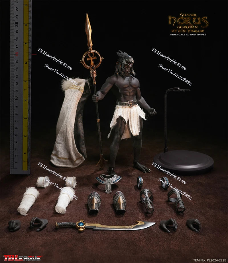 TBLeague PL2024-222 1/12 Gold Sliver Version Horus Action Figure Ancient Egypt Guard God Delicate 6inch Soldier Model Gifts