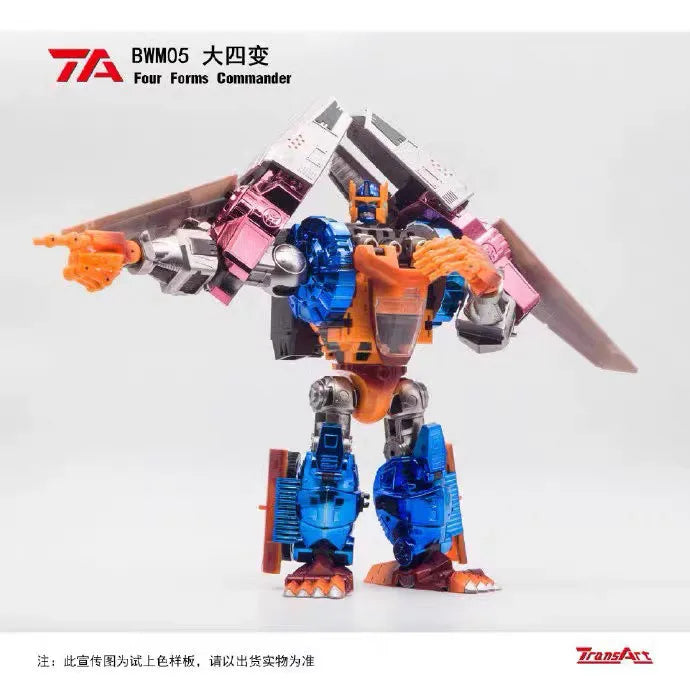 In Stock Transformation Transmetal BWM-05 BWM05 4 Mode OP Transmetal Beast Wars Reissue Action Figure Collection Gift