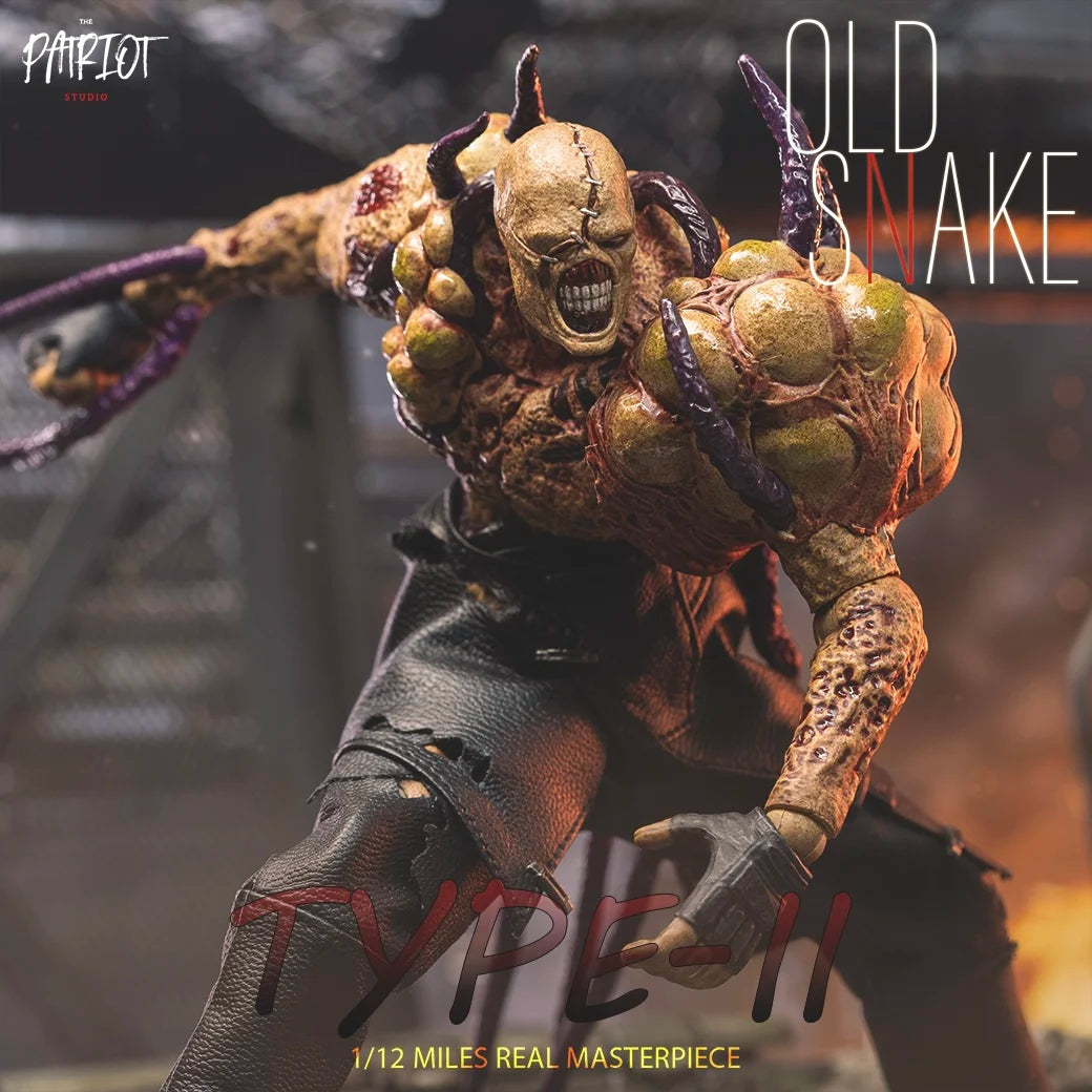 Patriot Studio 1/12 scale Zombie Nemesis BIG BOSS Licker Action Figures Toy Gift Collection