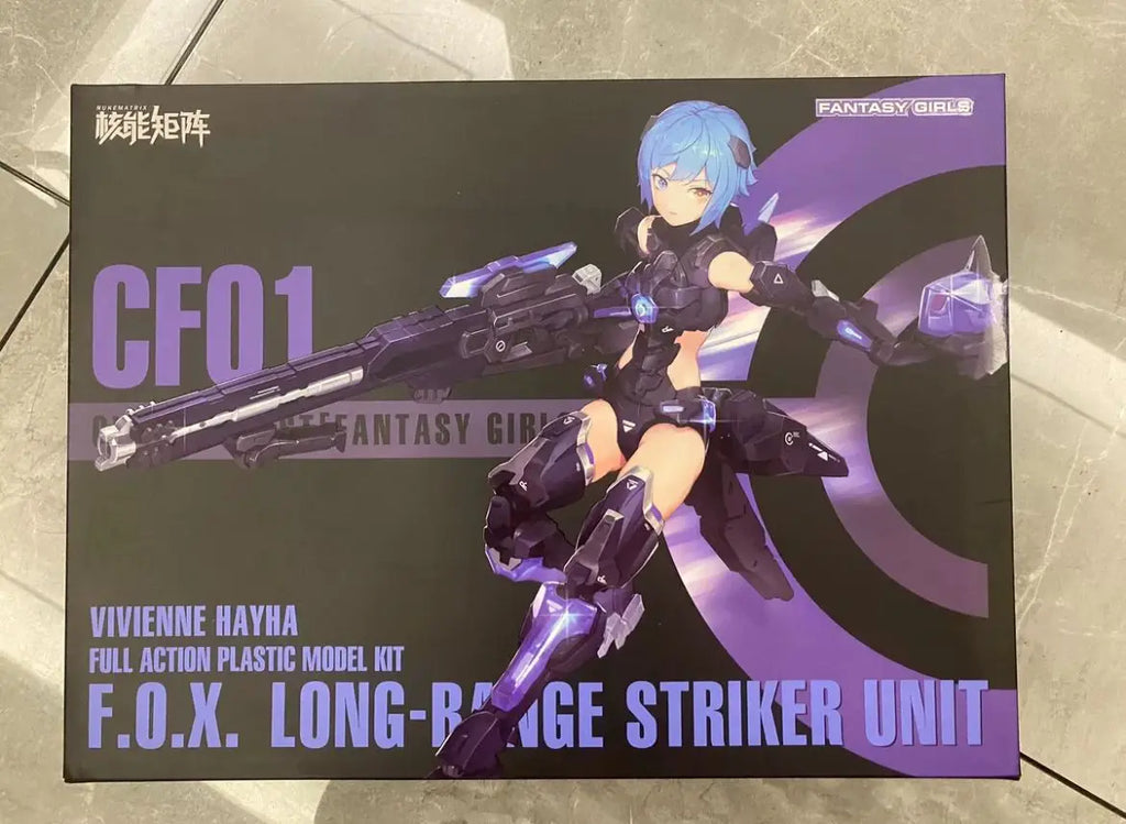 In Stock Nuke Matrix Cf03 Cyber Forest Fantasy Girls Vivienne Hayha Fox Long Range Striker Unit Figure Machine Girl For Gifts