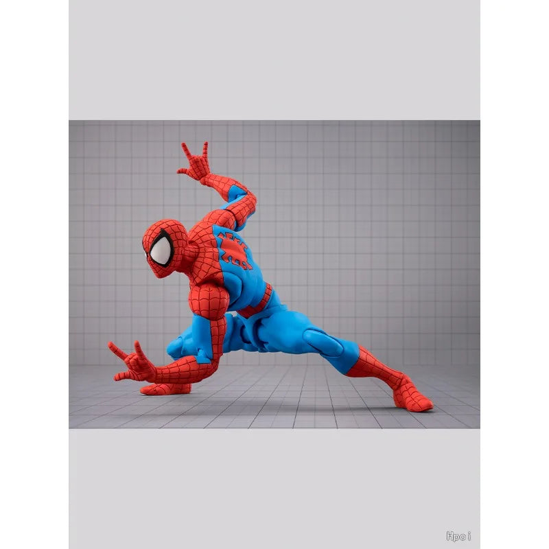 BANDAI S.H.Figuarts SPIDER MAN Figure Model All Ages With Replaceable Hands Face Parts Web Effect Accessory Background Paper