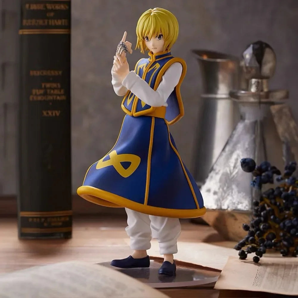 Aixlan 18CM HUNTER×HUNTER Amine Figur Kurapika PVC Action Figure Sammeln Modell Spielzeug Puppe Kind Geburtstag Geschenke