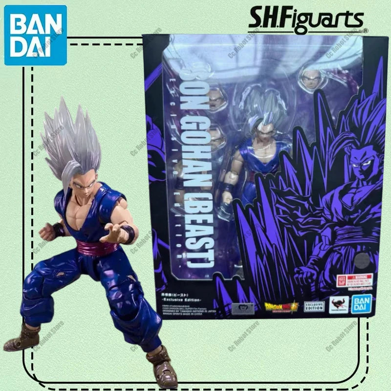 In Stock Bandai S.H.Figuarts Dragon Ball Beast Gohan Exclusive Edition SDCC 2025 Anime Figure Action Model Collectible Toys Gift