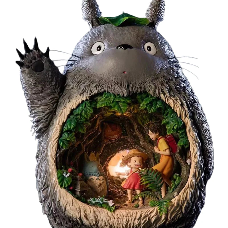 33 cm Chinchilla Hayao Niyazaki Anime Charakter Modell Wohnzimmer Wohnkultur Hause Kawaii Desktop Figurine Weihnachtsgeschenke