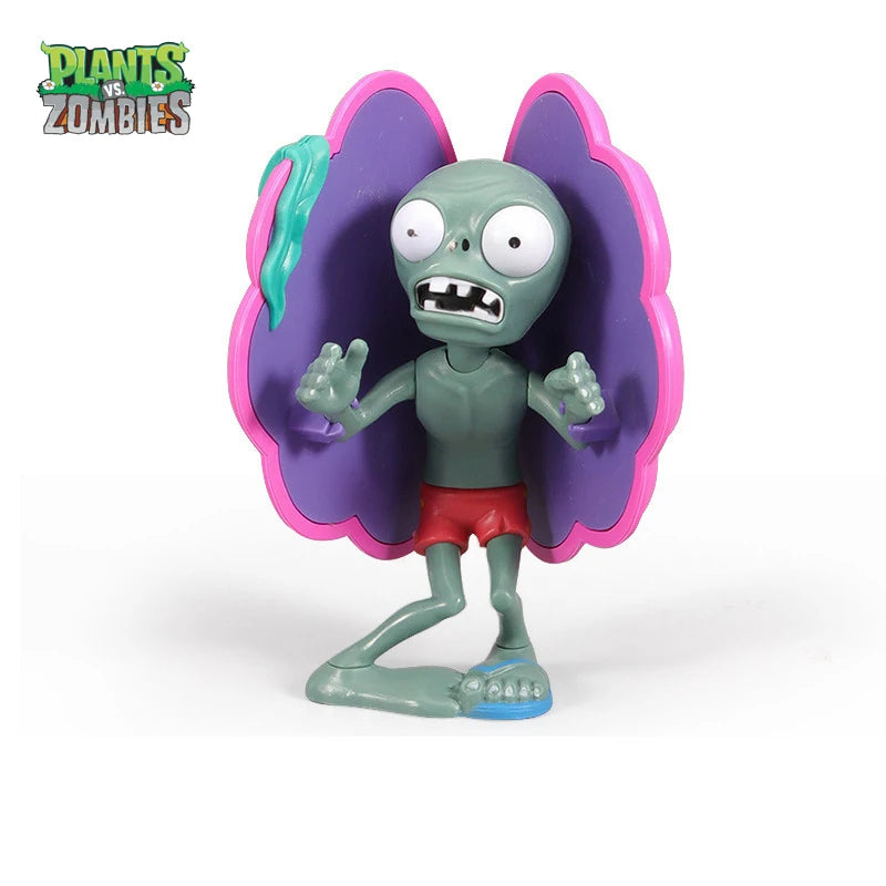 Anime Figures Plants vs. Zombies Toys Giant Zombie Surfing Zombies Crazy Dave Game Model PVZ Dolls for Children Christmas Gifts