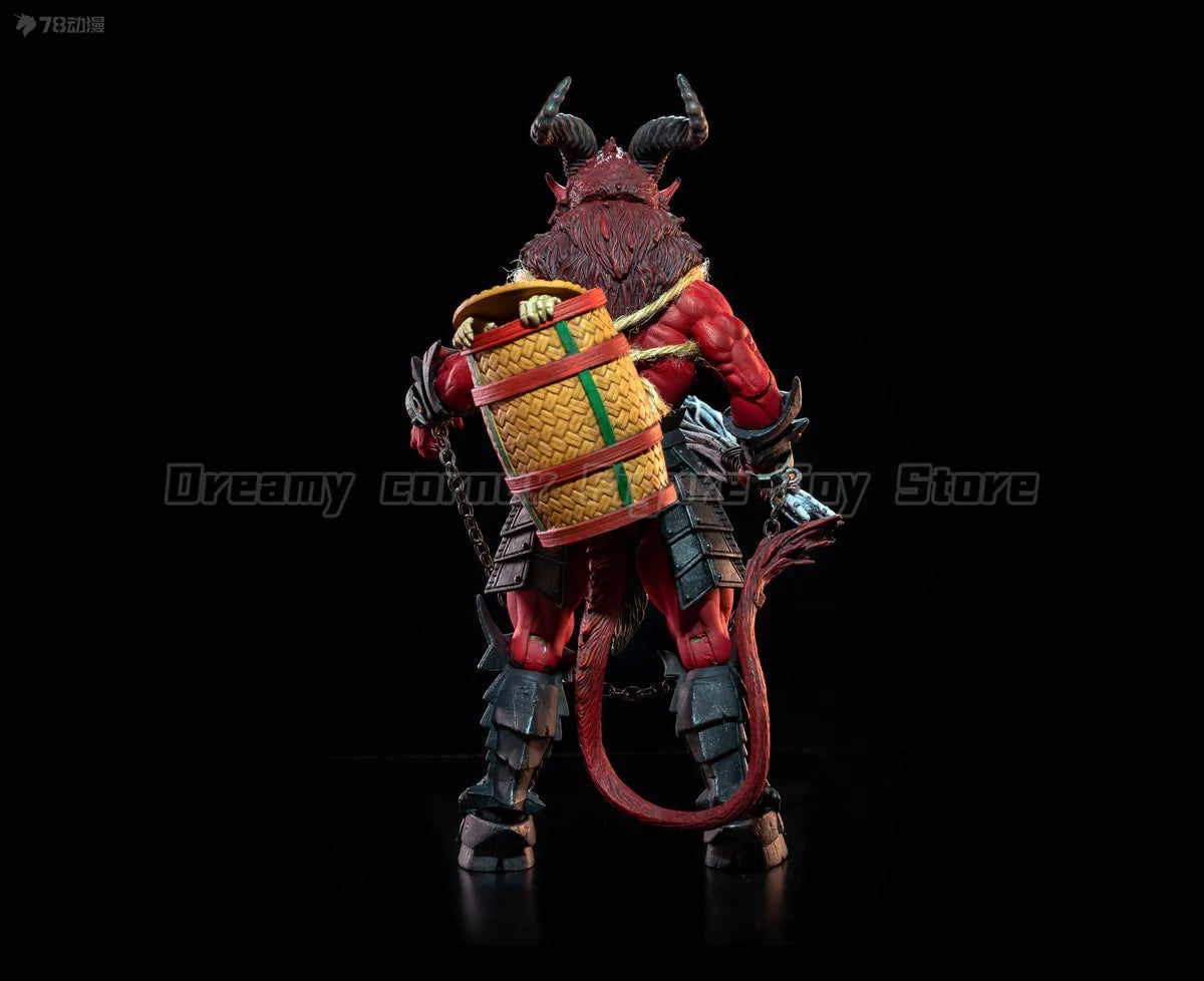 【In Stock】Original Four Horsemen Studios Figura Obscura Krampus Returns 1/12 Action Figure Toy Model Gift Collection