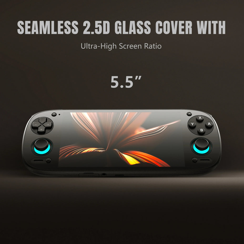 Retroid Pocket 5 Handheld Game Console 5.5'' AMOLED Screen Android13 Joystick RGB Lighting Effect Active Cooling Video Games