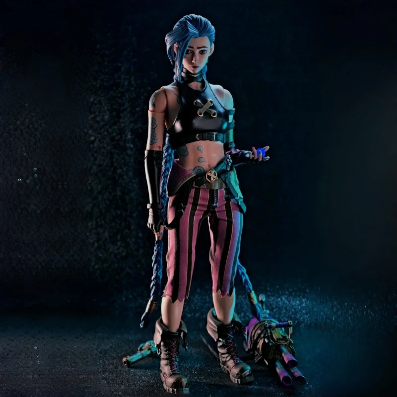 In Stock Genuine Onetoys Boom Girl Arcane Jinx 1/6 Scale Action Figure Deluxe Edition OT021 12inch Full Set Model Toys