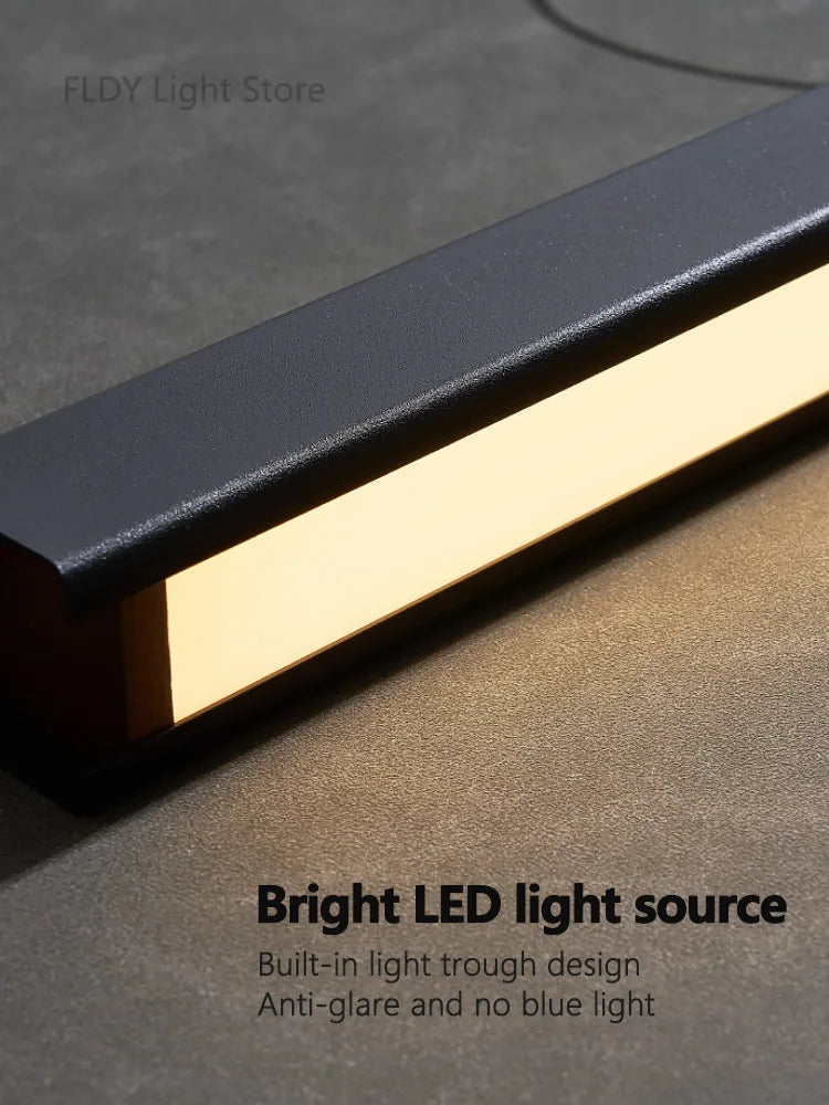 Dining room chandelier Nordic modern lamp dining table bar lamp restaurant lights kitchen lights office company led strip lamps
