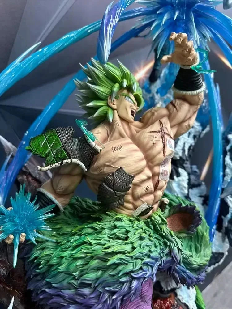 Dragon Ball Broly Gogeta Anime Figure Broly Vs Gogeta 23cm Figurine Model Pvc Statue Doll Collection Desk Decoration Toy Gifts