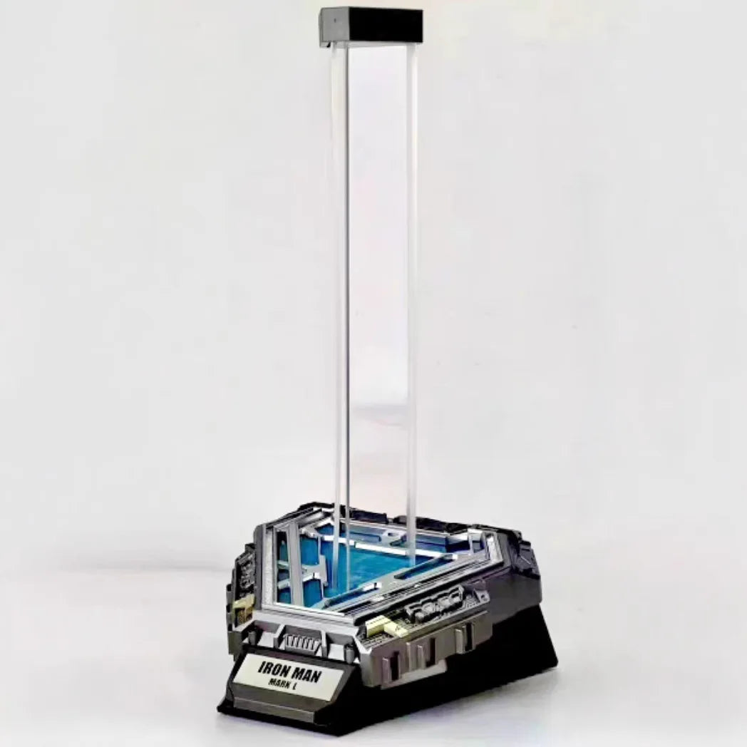 Autoking Iron Man Mk50 Helmet 1:1 Scale Collectible with Special Charge Base Remote Voice Control And Customizable Display Stand