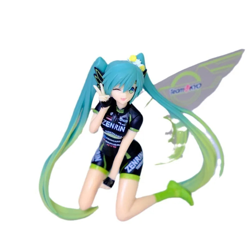 New Anime Beautiful Butterfly Hatsune Miku Action Figure Anime Collectible GK Model Children Kawaii Kids Friends Birthday Gift