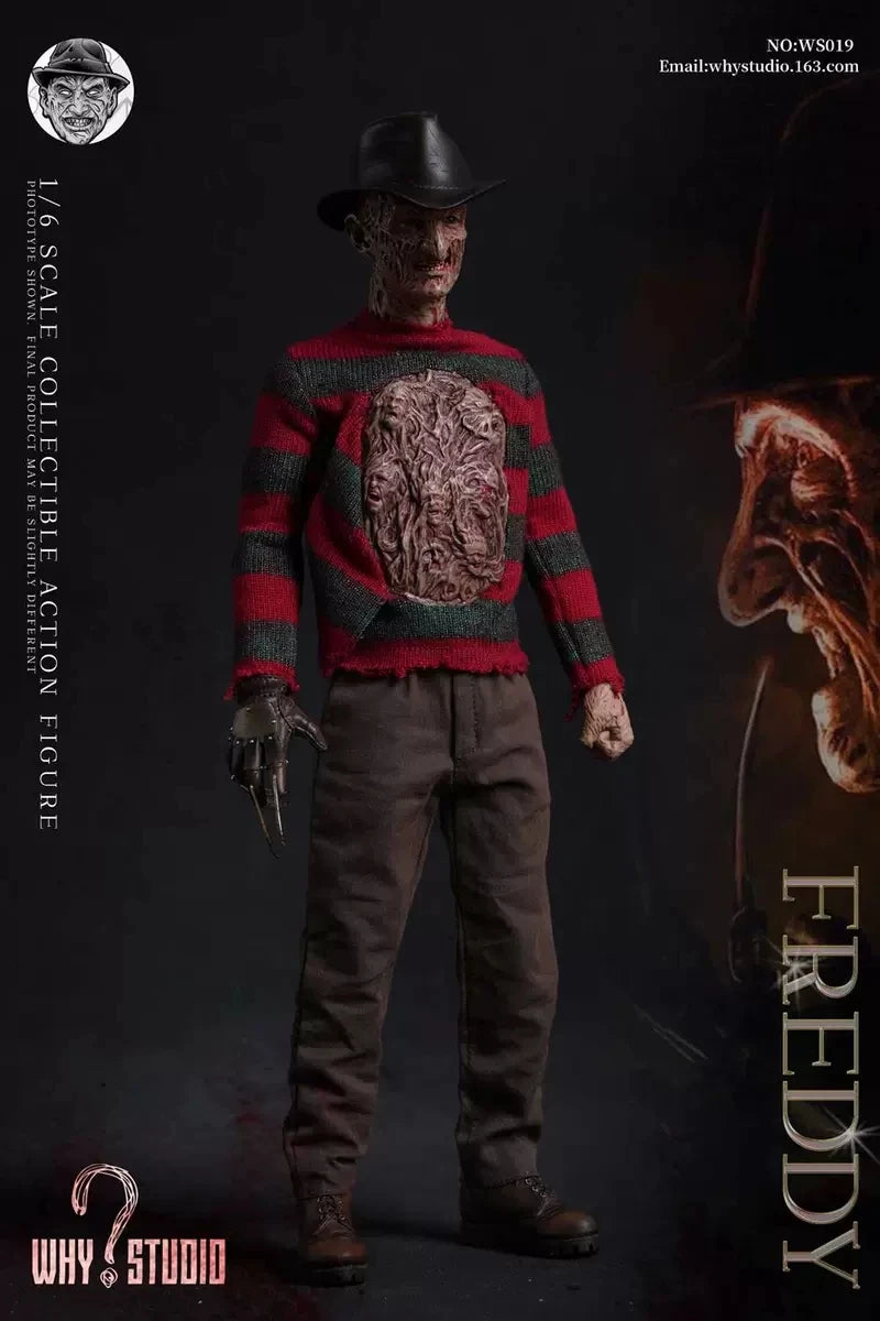 【MT】Original WHY STUDIO NO:WS019 Jason Vs. Freddie FREDDY 1/6 Action Figure Toy Collection
