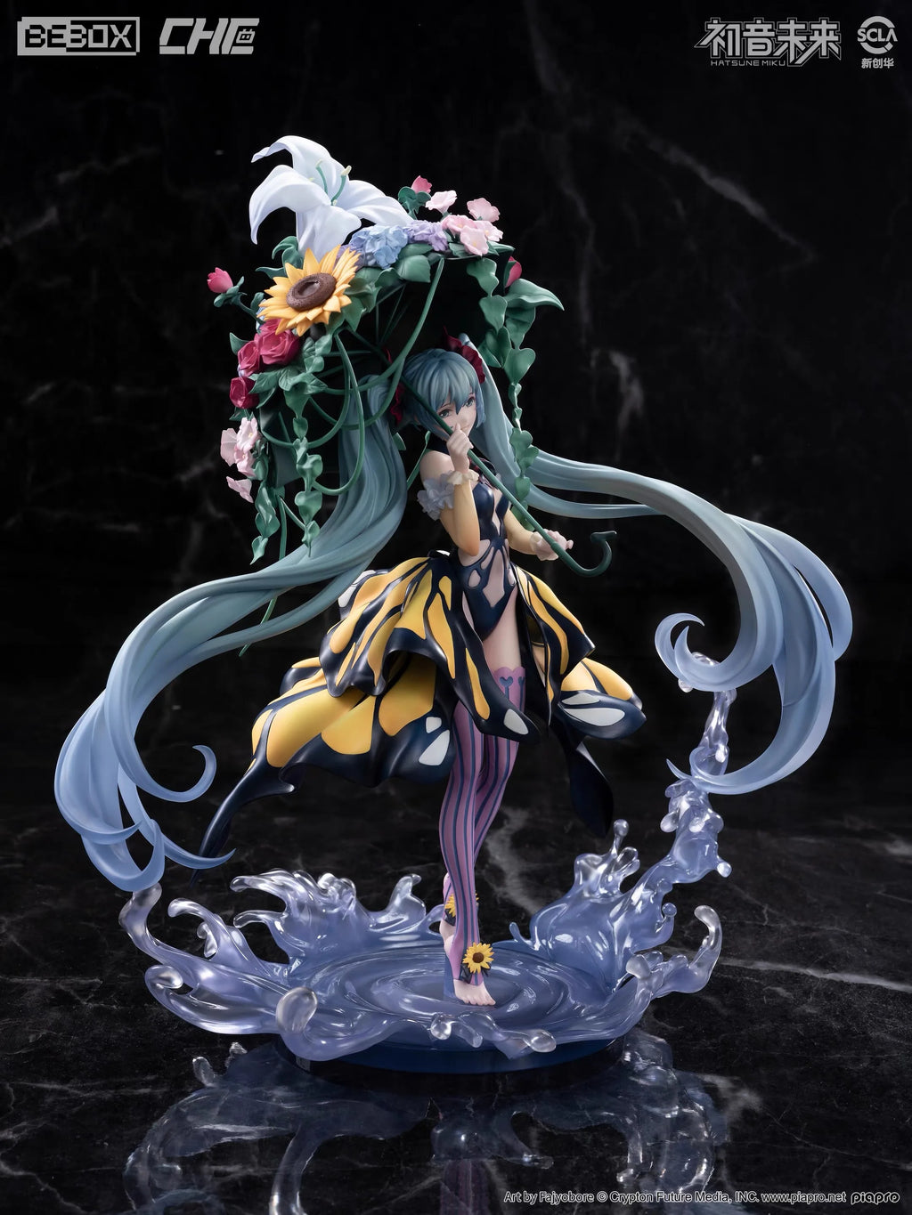 【In Stock】BEBOX Piapro Characters Hatsune Miku Swallowtail 1/7 Proportion Figure Toy Gift