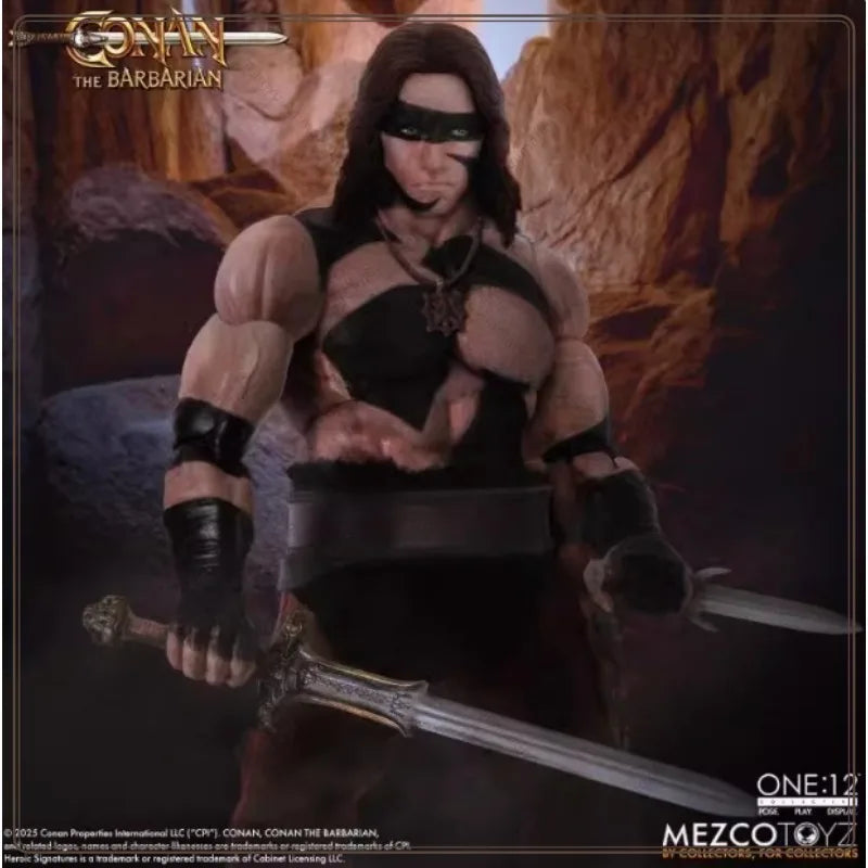 【Coming Soon】One:12 Conan, The Barbarian, Camouflage War Drawn Edition, Action Doll Toy Collection Gift