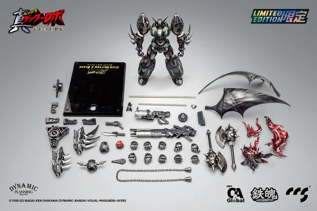 In Stock CCS MORTAL MIND SHIN GETTER 1 Getter Robo Armageddon BLACK Ver Action Figure Gift Collection
