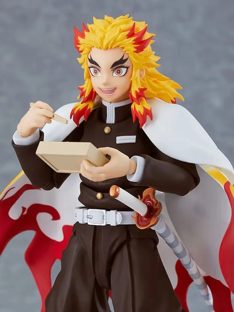 13CM Фигура на Demon Slayer Kimetsu no Yaiba Rengoku Kyoujurou 553 Tanjirou Kamado Nezuko Kamado Agatsuma Zenitsu Gift