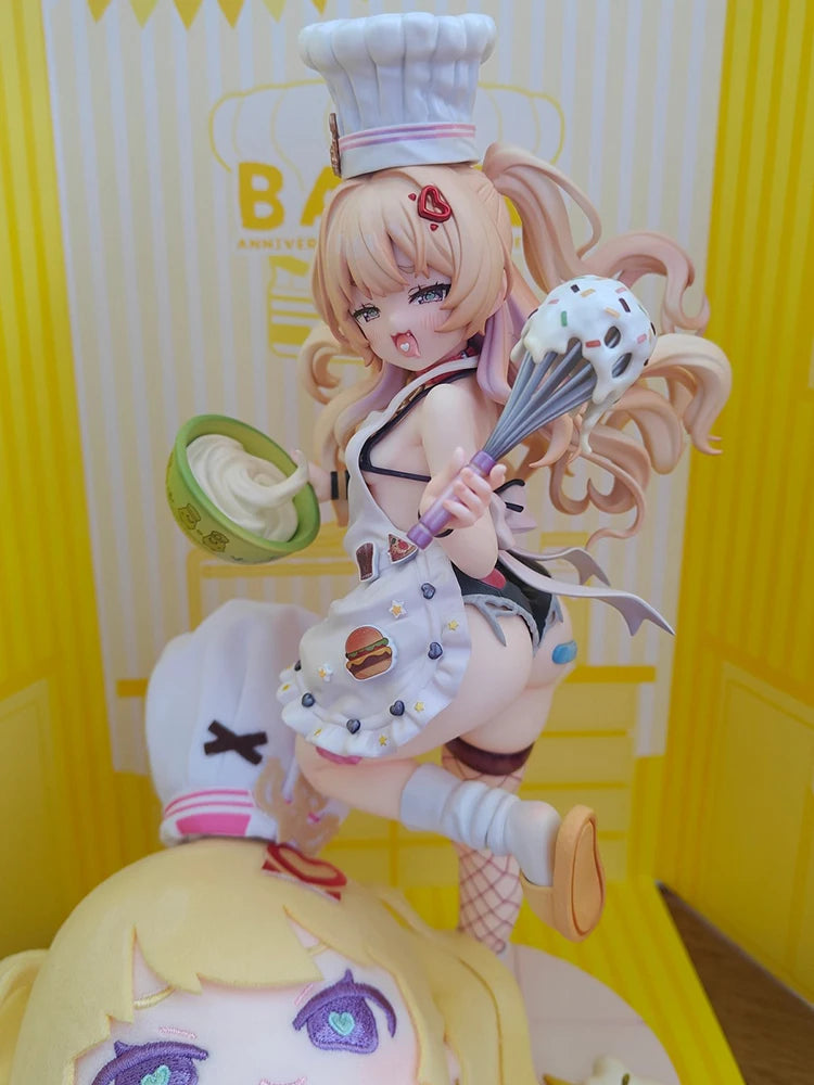 Solarain Azur Lane Bache Anniversary Ver. 1/7 Scale Chef Style Anime Collectible Figure Desktop Decor Statue For Anime Game Fans
