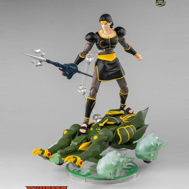 Yolopark AMK PRO X Series Tenkuu Senki Shurato The King Ryu Ryoma Shakti Armor Dragon Naga Metal Armor With Object Action Figure