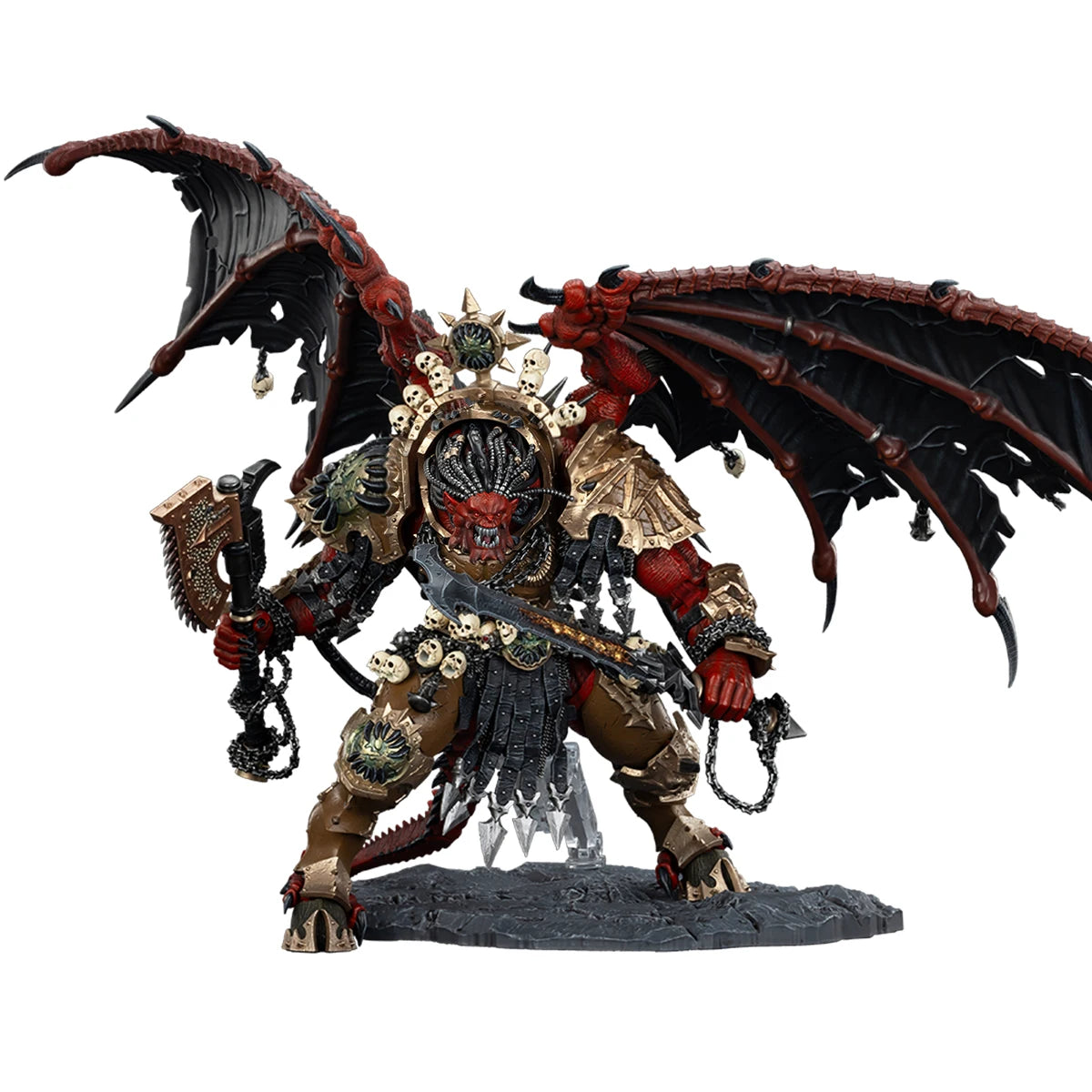 HiPlay JOYTOY Warhammer 40,000 1/18 World Eaters Angron Daemon Primarch of Khorne JT01178 Action Figures