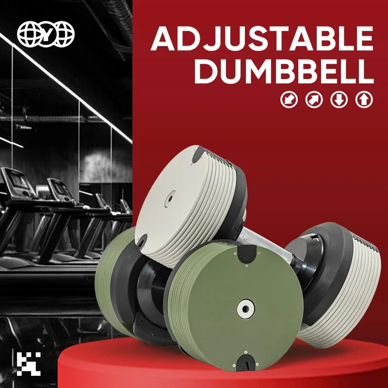 Verstellbares Hantelset 20 kg 28 kg 32 kg Hochwertige Produktkategorie Hanteln