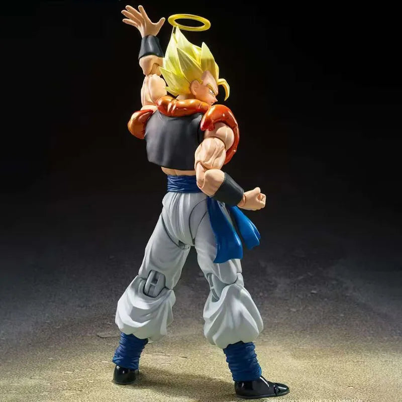 In Stock BANDAI Original BOX S.H.Figuarts Super Saiyan Gogeta-Exclusive Edition SHF Action Figure Model Toy Gift for Kids