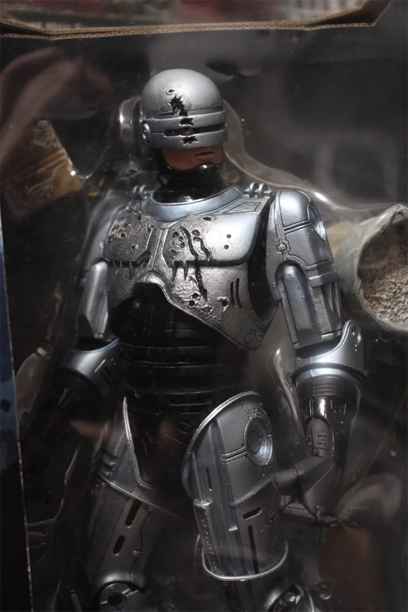 Original Movie Series RoboCop Alex Murphy Action Figure Model Toys 12-inch Collectible Scene Ornaments Gift