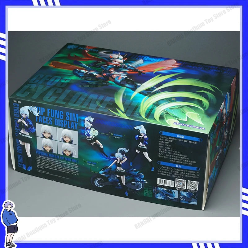 HOT Nuke Matrix Cyber Forest 1/12 Cyclone Hopper Assembled Model Movable Figure Collection Gift