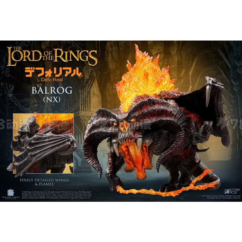X-PLUS Original DefoReal  Series Balrog  Anime Not Movable Figure Statue Model Toys Ornaments Gifts Fo Boys