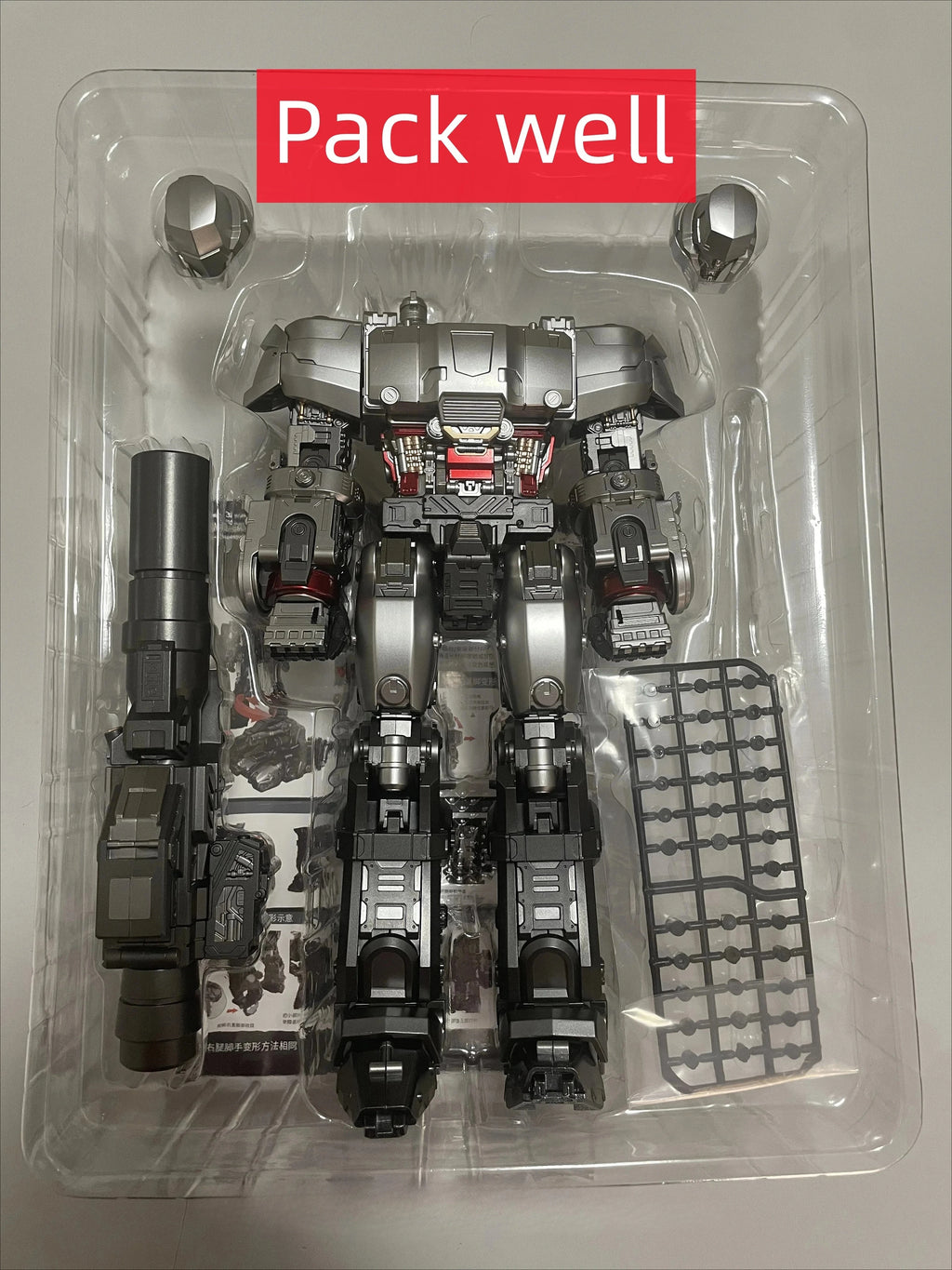 Megatek TFCON Transformable Figure MT01B, MT-01B, Monocrate, Joke, MG Tank, Original Color, DLX Scale