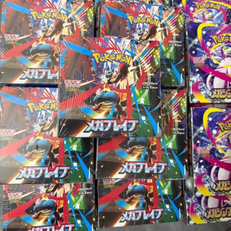 In Stock Original PKM PTCG Mega MEGA Dream ex Phantasmal Flames Mega Lucario Booster Japanese version Collection Surprise Cards