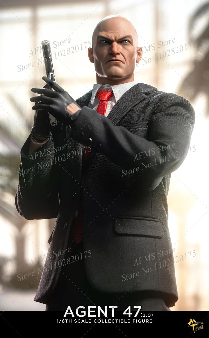 Master Team MTTOYS020 1/6 Scale Collectible Figure Hitman 47 Timothy Olyphant Full Set 12Inch Men Soldier Action Figure Model