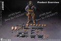 CY7 TOYS 1/12 Scale Collectible Figure Ghost Mini Military War Collection Dolls Full Set 6Inch Male Soldier Action Figure Model