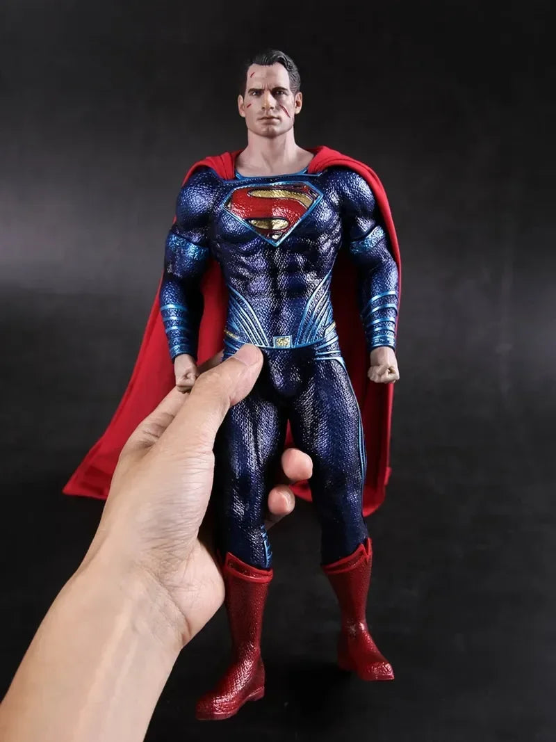 30cm In Stock  League Superman Clark Kent Henry Cavill 1/6 Toys Model Exquisite Collection Action Figurine Model Boys Gift