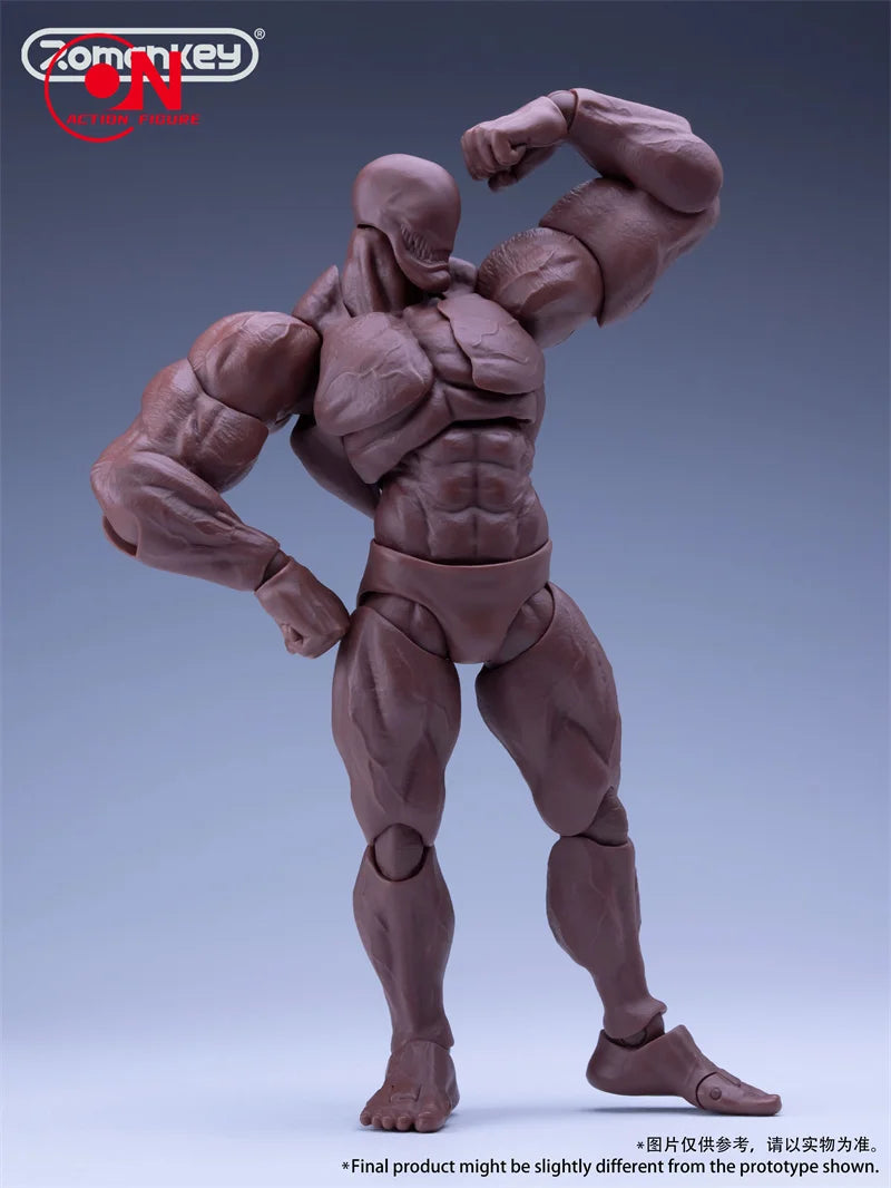 Romankey X COWL UMS003 1/12 Big Guy Super Flexible Joint Body Strong Muscle Male Soldier Action Figure Body for Collection