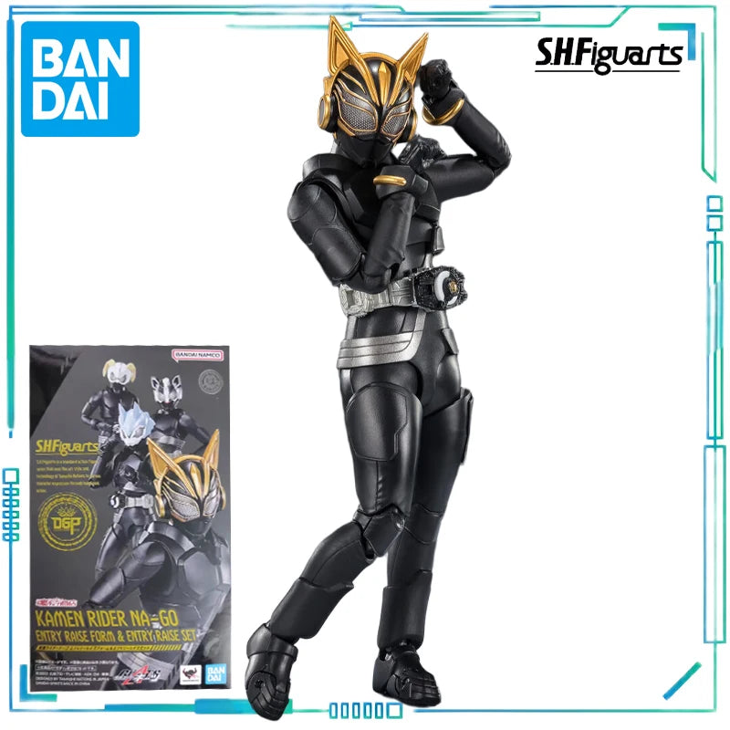 BANDAI Genuine S. H. Figuarts Series Kamen Rider Limited Valparado Na-Go，Gold Dash，Boostriker Model Finished Product Collect