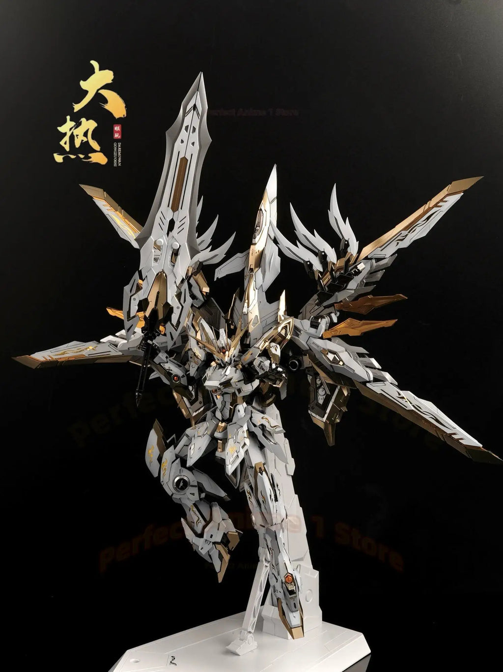 ZZA Blue Flame Snow Maiden Mecha Model1/100 Guochuang Color-Changing DollAlloy Skeleton Assembly Figurine Ornament, Premium Gift